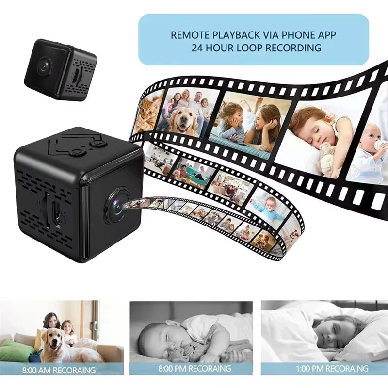 UltraMini 4K WiFi Security Cam – Watch What Matters, Anytime, Anywhere!