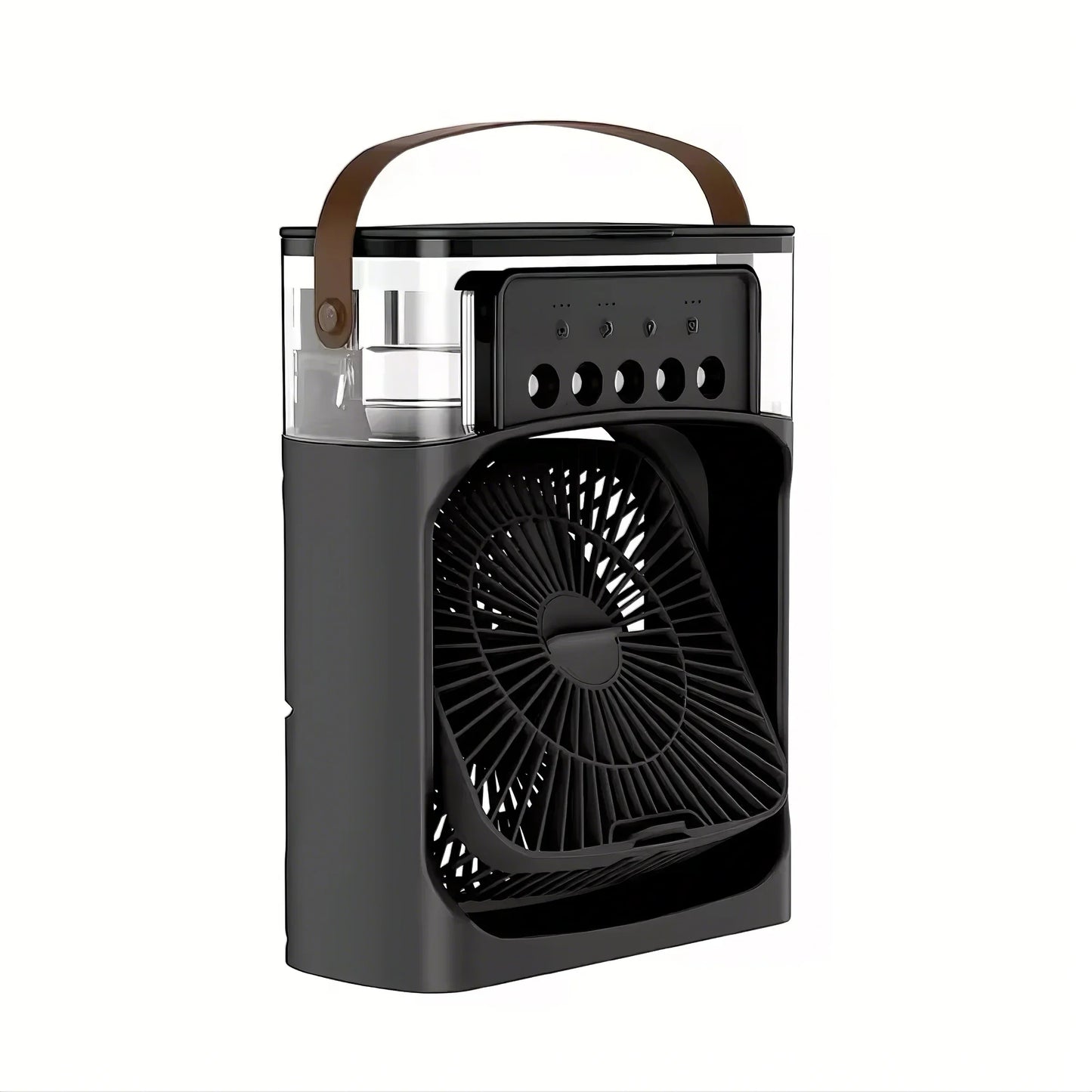 Portable Fan Air Conditioners USB Electric Fan Air Cooler LED Night Light Water Mist Fun 3 in 1 Air Humidifier for Home